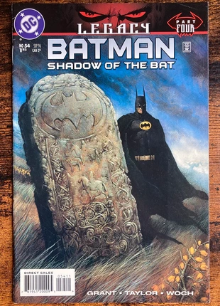 Batman Shadow of the Bat (V1) #54 - September 1996 - Legacy part 4 🔑 DC Comics US VO, estado: Muy bueno, 3,90 €, 4,80 € Protección al comprador Pro incluida