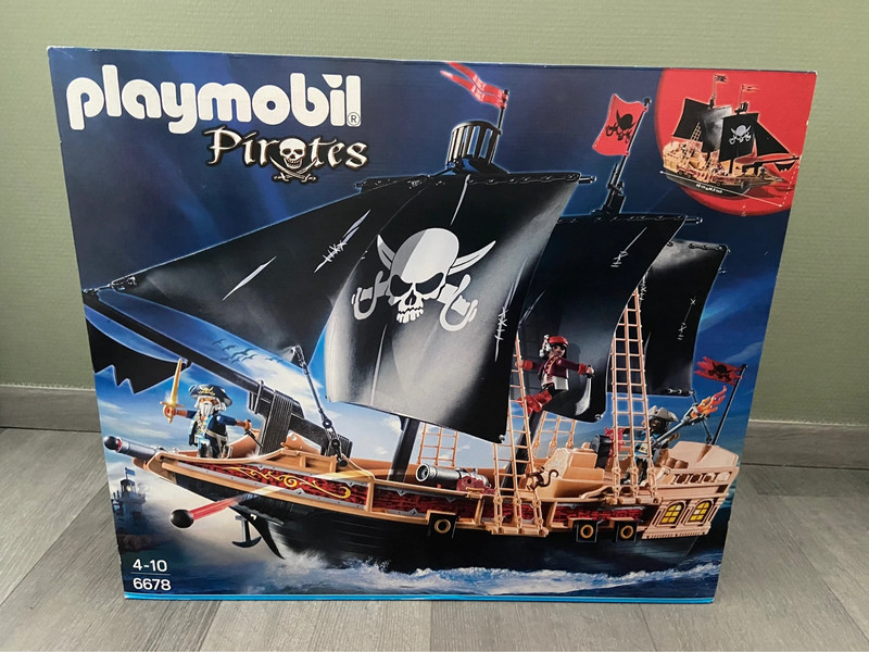 stad Ontrouw bak Playmobil Pirates 6678 - piratenschip / aanvalschip - Vinted