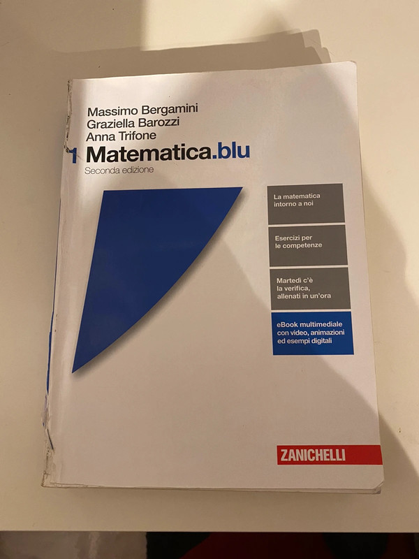 Libro Matematica.Blu 1
