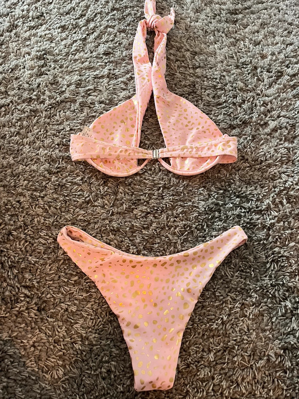 dalmatian print bikini Vinted