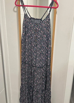 Vestido largo sin mangas de flores – She Talla M, marca: She, estado: Muito bom, tamanho: M / 38 / 10, €14.00, €15.40 inclui Proteção do Comprador