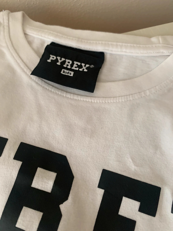 T shirt clearance pyrex manica lunga