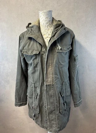 Parka militaire chaude à capuche – Bershka – Taille S – Lot MI24, brand: Bershka, condition: Very good, size: S / 36 / 8, €18.10, €19.71 includes Buyer Protection