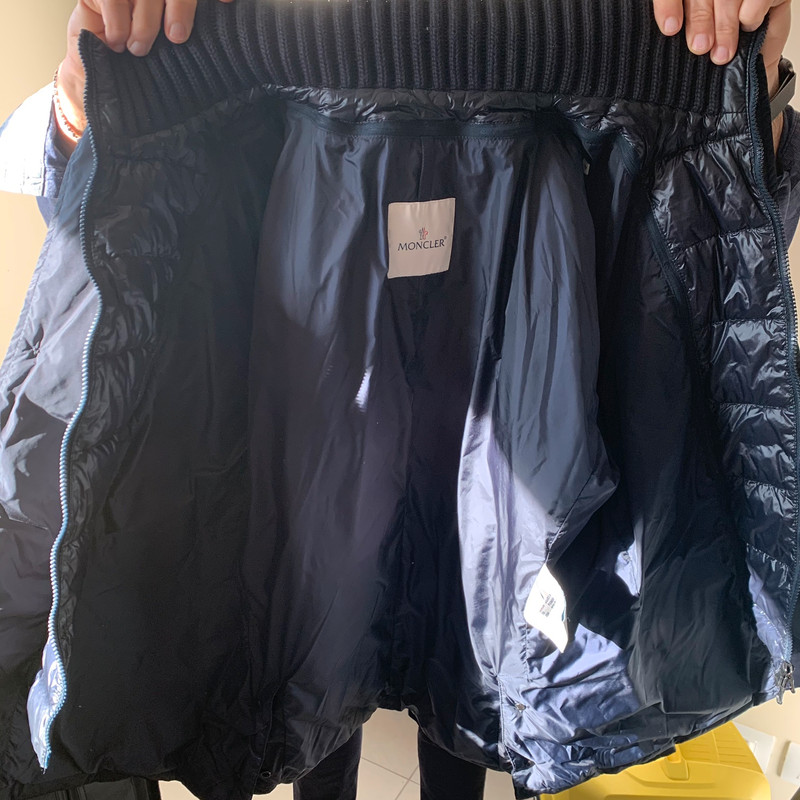 Piumino Sopra Giacca Blu Moncler Vinted