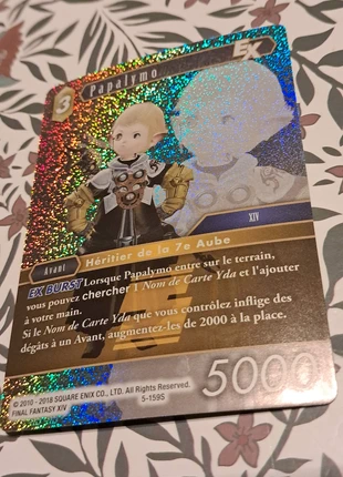 Carte Papalymo 5-159S foil FFTCG fr vf card, brand: Square Enix, condition: Very good, €5.00, €5.95 includes Buyer Protection