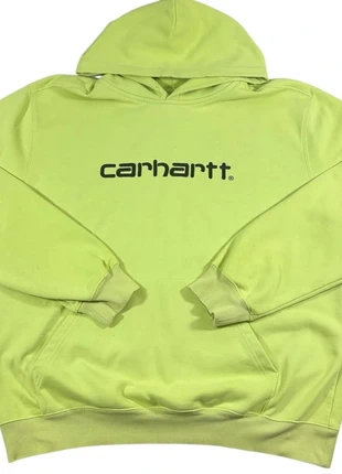 Sweat à capuche jaune fluo | Carhartt | Taille XL, marke: Carhartt, zustand: Gut, größe: XL / 42 / 14, 17,00 €, 18,55 € inklusive Vinted-Käuferschutz