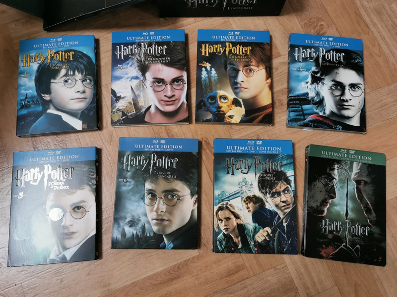 Harry potter et les Reliques de la Mort - Parties 1 et 2 - Coffret