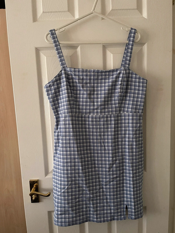 Plaid sale dress hollister