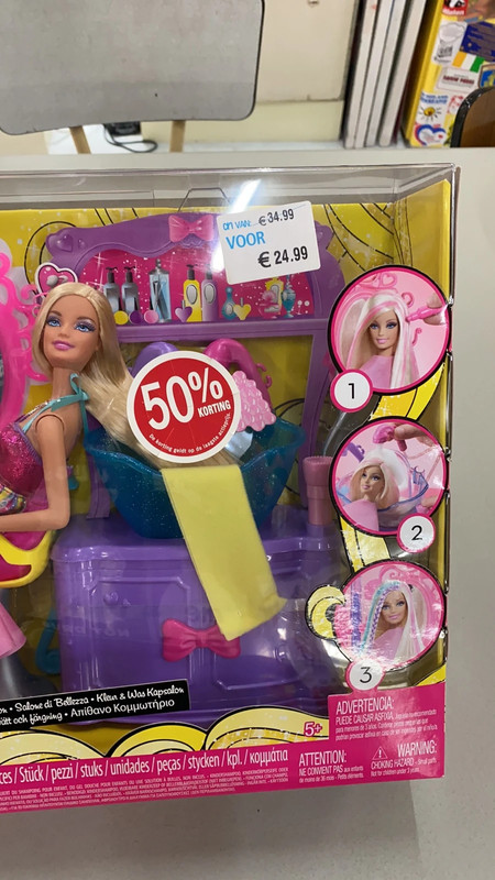 Jouet 'Barbie Salon Color'Fantastique' sur
