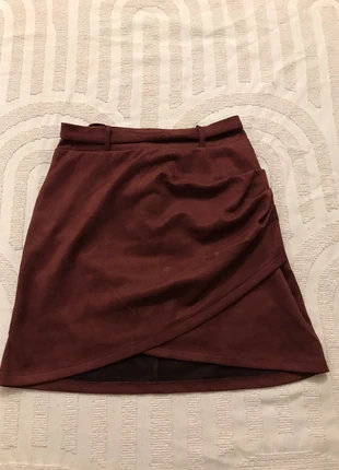 Jupe en daim, marca: Shein, estado: Muy bueno, tamaño: XS / 34 / 6, 2,00 €, 2,80 € Protección al comprador incluida