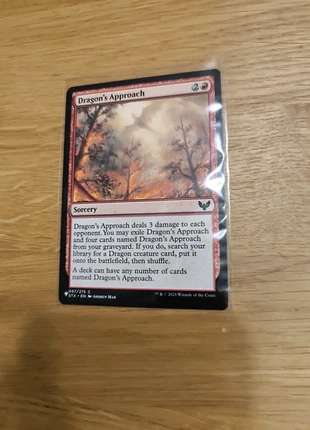 Cartes Magic : STX - dragon s approach
Anglaise, marke: Magic: The Gathering, zustand: Neu, 4,00 €, 4,90 € inklusive Vinted-Käuferschutz