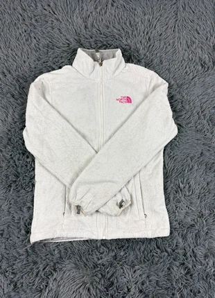 Polaire the north face blanche/rose, merk: The North Face, staat: Heel goed, maat: S / 36 / 8, € 25,00, € 26,95 inclusief Kopersbescherming