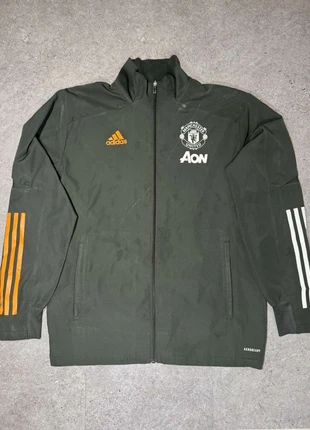Manchester United Adidas AON Training Jacket M, marke: adidas, zustand: Gut, größe: M, 25,00 €, 26,95 € inklusive Vinted-Käuferschutz