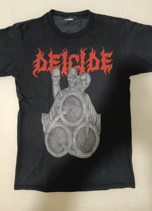 T-shirt 👕 Deicide black dark death metal, brand: Fruit of the Loom, condizioni: Buone, taglia: M, €24.00, €25.90 include la Protezione acquisti