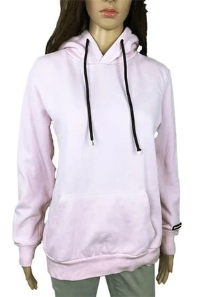 Sweat rose à capuche femme - Bershka - Taille XS, merk: Bershka, staat: Heel goed, maat: XS / 34 / 6, € 10,00, € 11,20 inclusief Kopersbescherming Pro