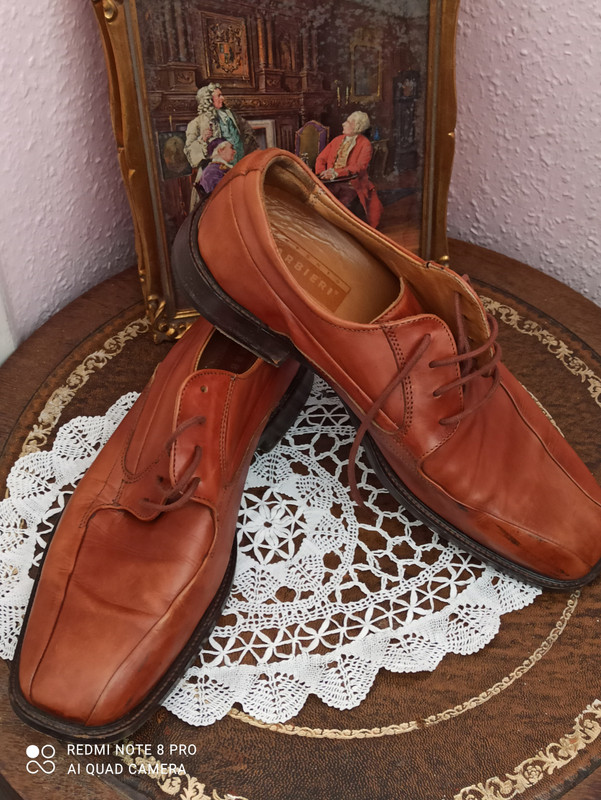 Antonio Barbieri Designer mens brown leather casual shoes size UK10 Eur 44 Vinted