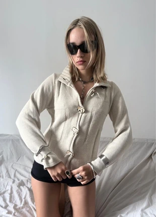 Alternative Grunge Y2K Vintage Wool Blend Toggle Jacket Cardigan, marca: Vintage Dressing, estado: Muy bueno, tamaño: S / 36 / 8, 24,00 €, 25,90 € Protección al comprador incluida