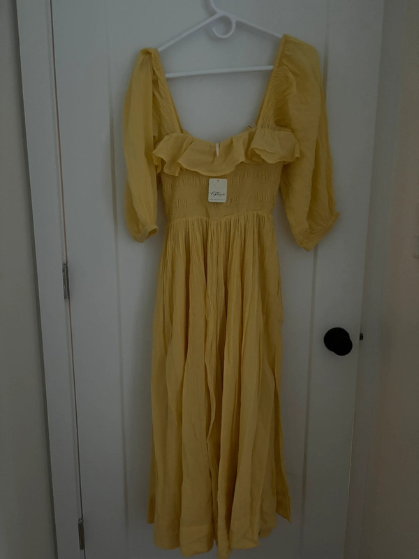 Free People yellow dress 3