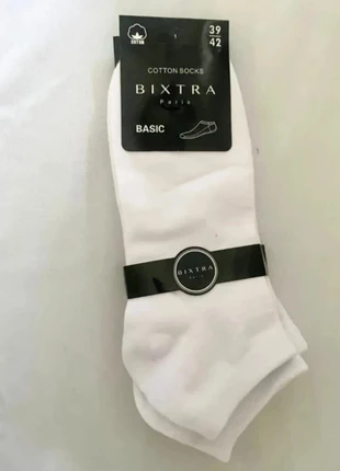 Lot de 3 paires de chaussettes - taille 39 - 42, marque: Bixtra, état: Neuf avec étiquette, taille: M | 39–42, 1,00 €, 1,75 € Protection acheteurs incluse