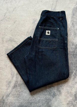 Jean Carhartt WIP Femme Armanda Pant Relaxed Straight Denim Brut, marque: Carhartt, état: Très bon état, taille: M / 38 / 10, 64,99 €, 68,94 € Protection acheteurs (Pro) incluse