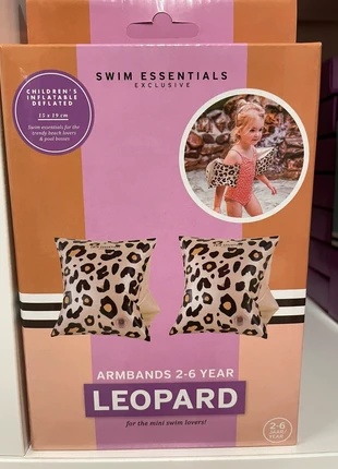Zwembandjes Swim Essentials 2-6 j Leopard, merk: Swim Essentials, staat: Nieuw met prijskaartje, maat: 24-36 maanden / 92 cm, € 8,00, € 9,10 inclusief Kopersbescherming