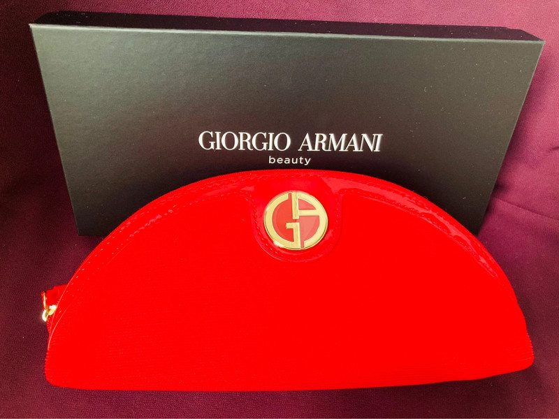 Giorgio Armani Beauty Makeup bag Purse Vinted