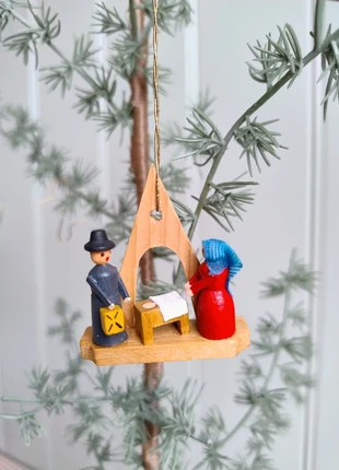 Prachtig! Vintage kerststal hanger kerstornament, merk: Vintage, staat: Heel goed, € 11,50, € 12,78 inclusief Kopersbescherming Pro