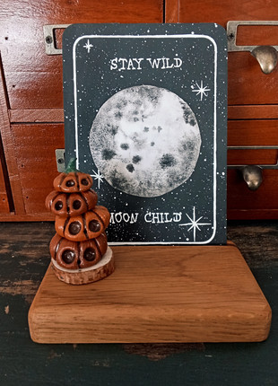 Stay Wild Moon Child | Aquarelle | Artiste française, marque: Emporium, état: Neuf sans étiquette, 6,00 €, 7,00 € Protection acheteurs incluse