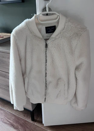 Veste crème molletonné, marke: Love Tree, zustand: Sehr gut, größe: S / 36 / 8, 5,00 €, 5,95 € inklusive Vinted-Käuferschutz