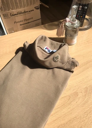 Pull col roulé Fila kaki , brand: FILA, condition: Very good, size: L / 40 / 12, €8.00, €9.10 includes Buyer Protection