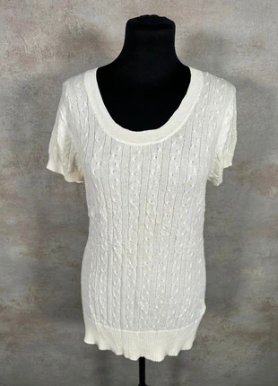 Pull Maille Torsadée Cable Knit Vintage Gap blanc torsadé taille L, brand: GAP, condition: Very good, size: L / 40 / 12, €6.00, €7.00 includes Buyer Protection Pro