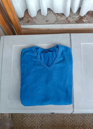 Pullover con scollo a V in cotone uomo, marke: oodji, zustand: Neu, größe: XL, 4,00 €, 4,90 € inklusive Vinted-Käuferschutz
