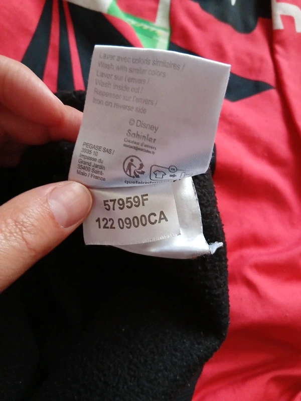 Sweat à capuche Disney taille L - photo numéro 8