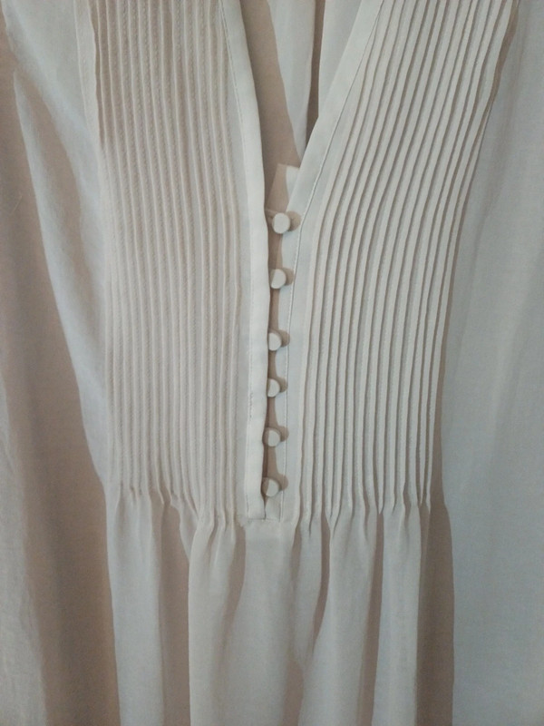 Robe blanche écrue H&M taille M. 38 2