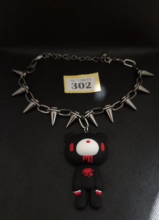 Gothic black bloody bear choker necklace, brand: gothic, condition: New without tags, £8.50, £9.63 includes Buyer Protection Pro