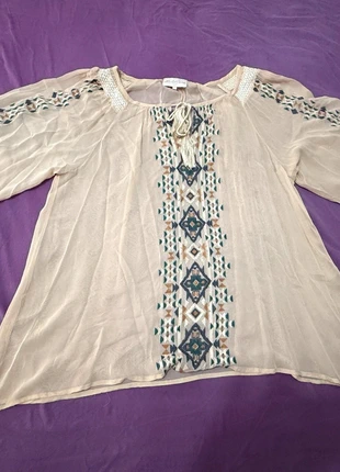 Chemise Miss June manches longues, brand: Miss June, condition: Very good, size: One size, €5.00, €5.95 includes Buyer Protection