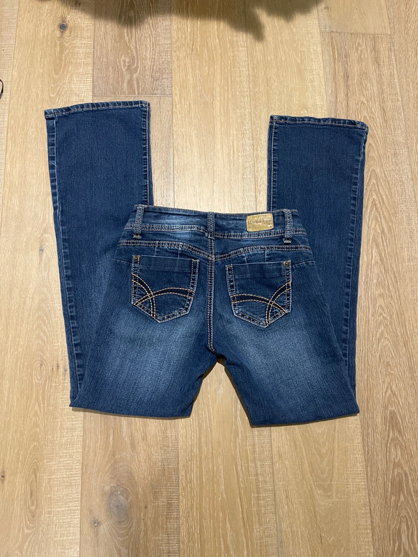 low rise bootcut jeans 3