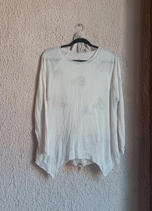 Pull léger Blouse Beige femme taille 40 made in italy coton et lin automne hiver papillon, brand: Made In Italy, condition: Very good, size: L / 40 / 12, €3.00, €3.85 includes Buyer Protection