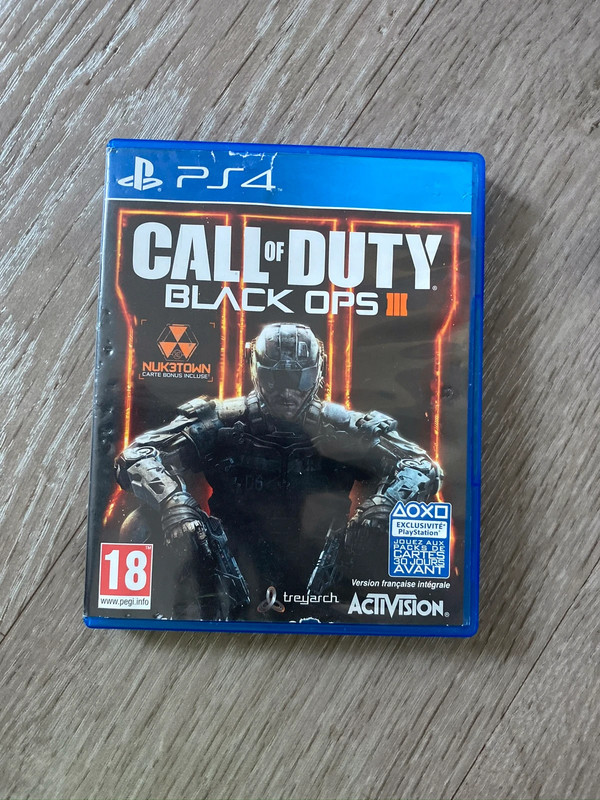 ② Playstation 4 / PS4 - Call Of Duty - Black Ops III — Jeux