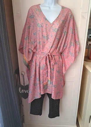 Tunique en soie, robe plage, surmaillot TU, brand: Thaïlande, condition: New without tags, size: One size, €16.00, €17.50 includes Buyer Protection