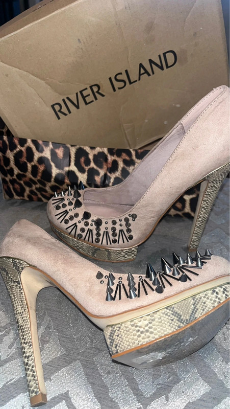 River island sale pink shoes