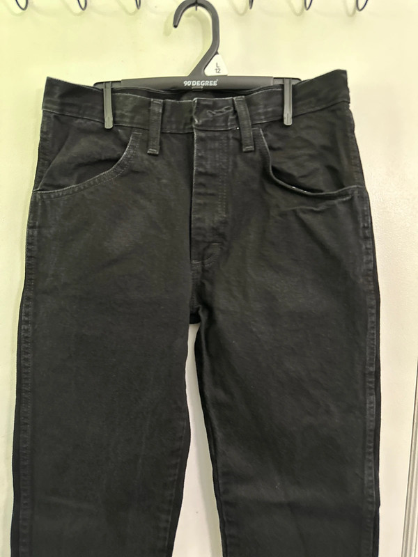Jeans rustler negro hombre 👨 (29x30) 3