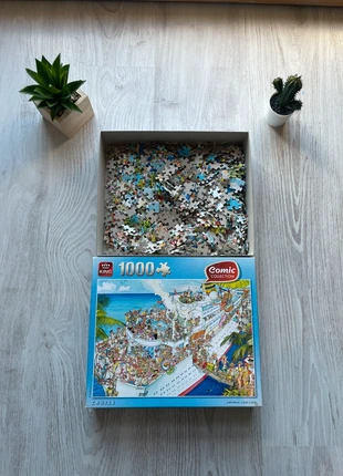 Puzzle croisière 1000 pièces complet, marque: King, état: Très bon état, 5,00 €, 5,95 € Protection acheteurs incluse