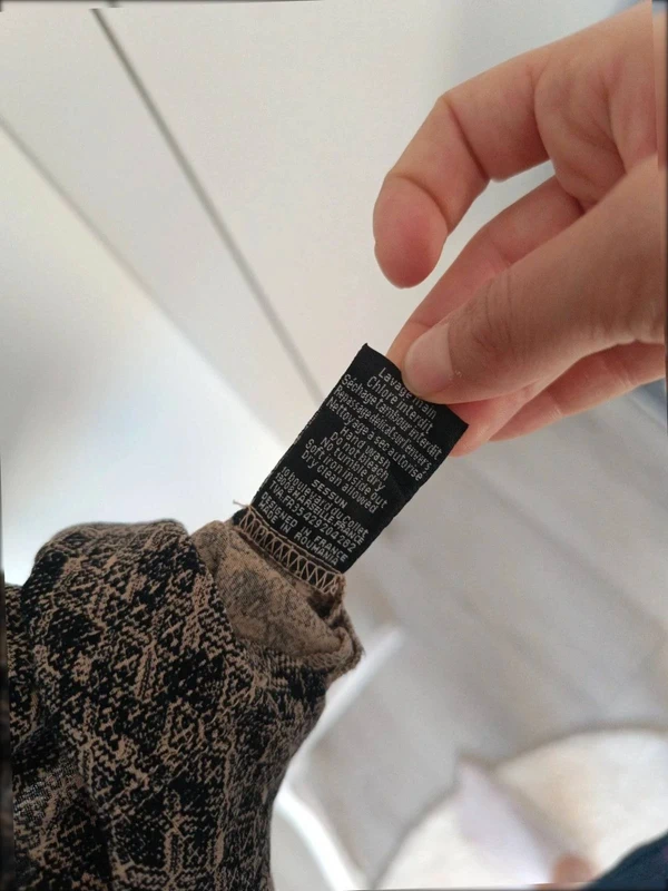 Robe ajustée Sessùn à motif géométrique – Taille S - photo numéro 5