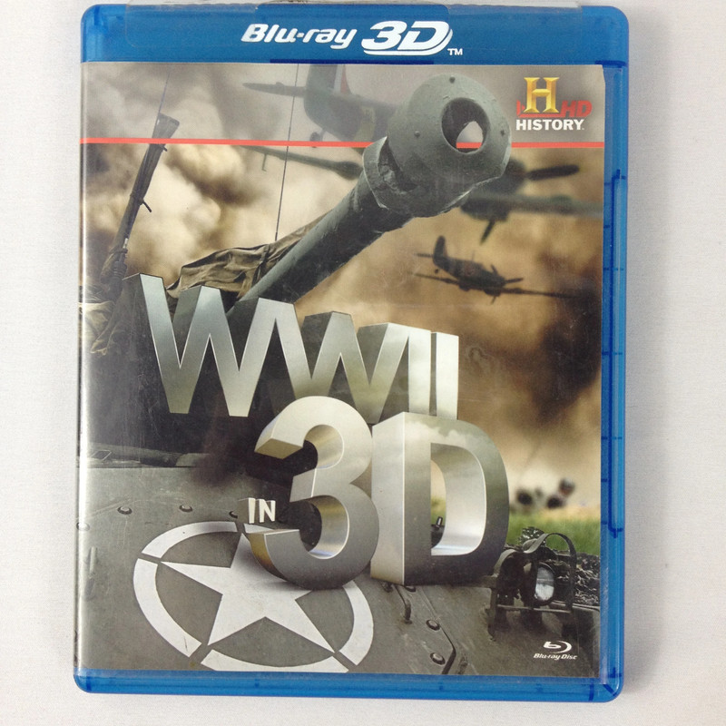 WWII in 3D by A&E History - 2011 - Blu/ray DVD - Used 1