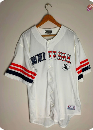🧢 Maillot MLB White Sox blanc brodé - XL Homme, marque: MLB, état: Très bon état, taille: XL, 29,90 €, 32,10 € Protection acheteurs incluse