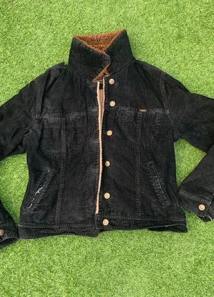 Lee sanforized Union jacket Womens XL Black corduroy Workwear vintage, brand: Lee, condition: Satisfactory, size: XL / 14, £12.00, £13.30 includes Buyer Protection