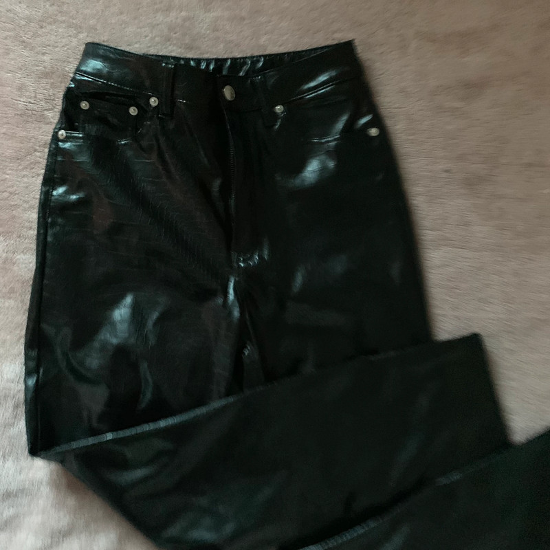 faux leather trousers | Vinted