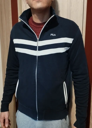 Felpa con cerniera - Fila, marke: FILA, zustand: Sehr gut, größe: M / 38 / 10, 12,00 €, 13,30 € inklusive Vinted-Käuferschutz