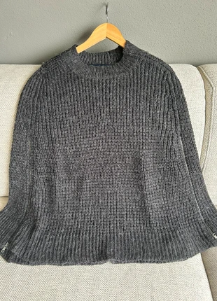 Capa de lana gris antracita French Connection talla L., marque: French Connection, état: Très bon état, taille: L / 40 / 12, 19,00 €, 20,65 € Protection acheteurs incluse